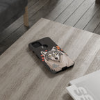Art Deco Wolf, Cell Phone Case - Apple, Samsung, Google Pixel