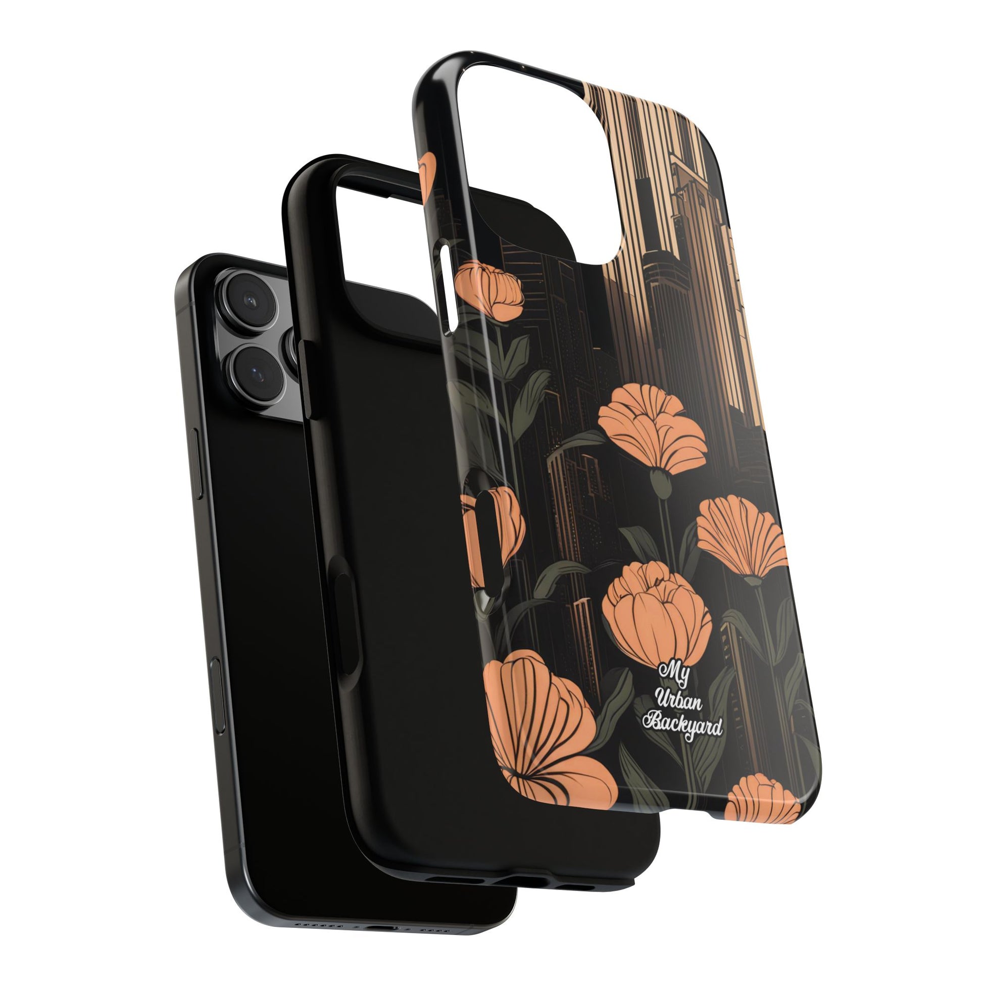 Urban Evening with Flowers, Cell Phone Case - Apple iPhone, Samsung Galaxy, Google Pixel