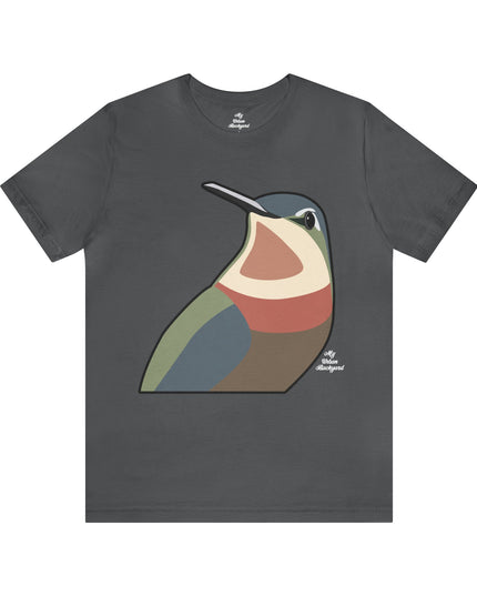 Hummingbird Duko, Soft 100% Jersey Cotton T-Shirt, Unisex, Short Sleeve, Retail Fit