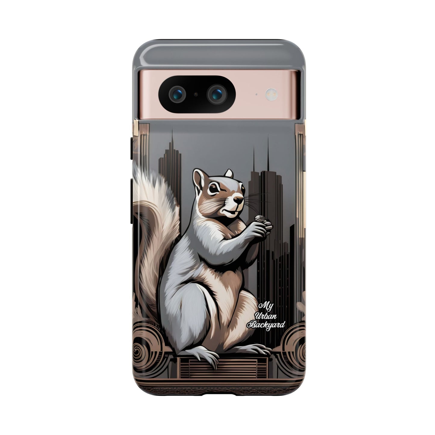 Urban Gray Squirrel, Cell Phone Case - Apple, Samsung, or Google Pixel