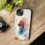 Colorful Betta Fish, Cell Phone Case - Apple, Samsung or Google Pixel
