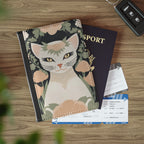Genevieve Meowcroft, Cat Floral Passport Cover