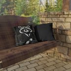 Oliver Nighteyes, Raccoon Throw Pillow