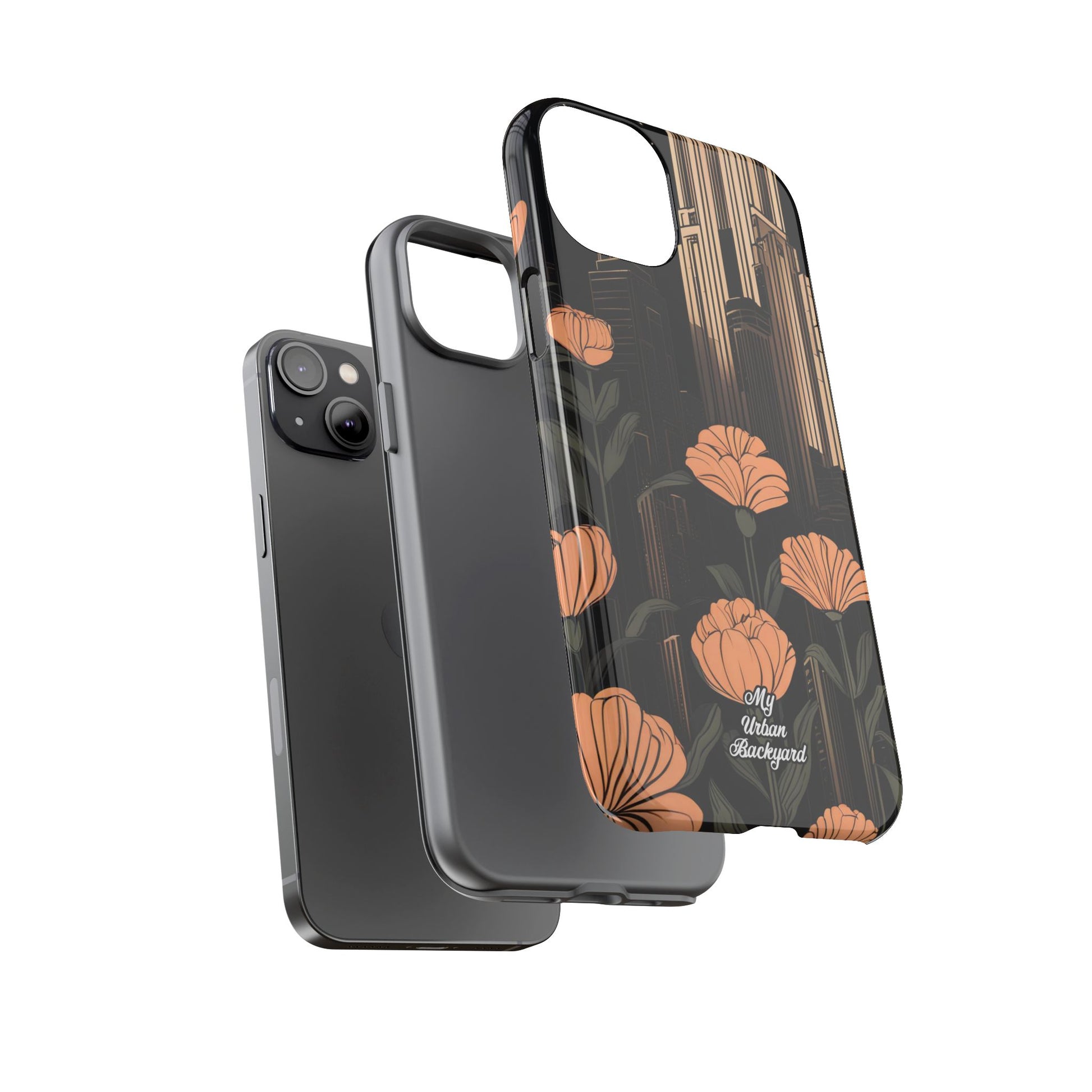 Urban Evening with Flowers, Cell Phone Case - Apple iPhone, Samsung Galaxy, Google Pixel