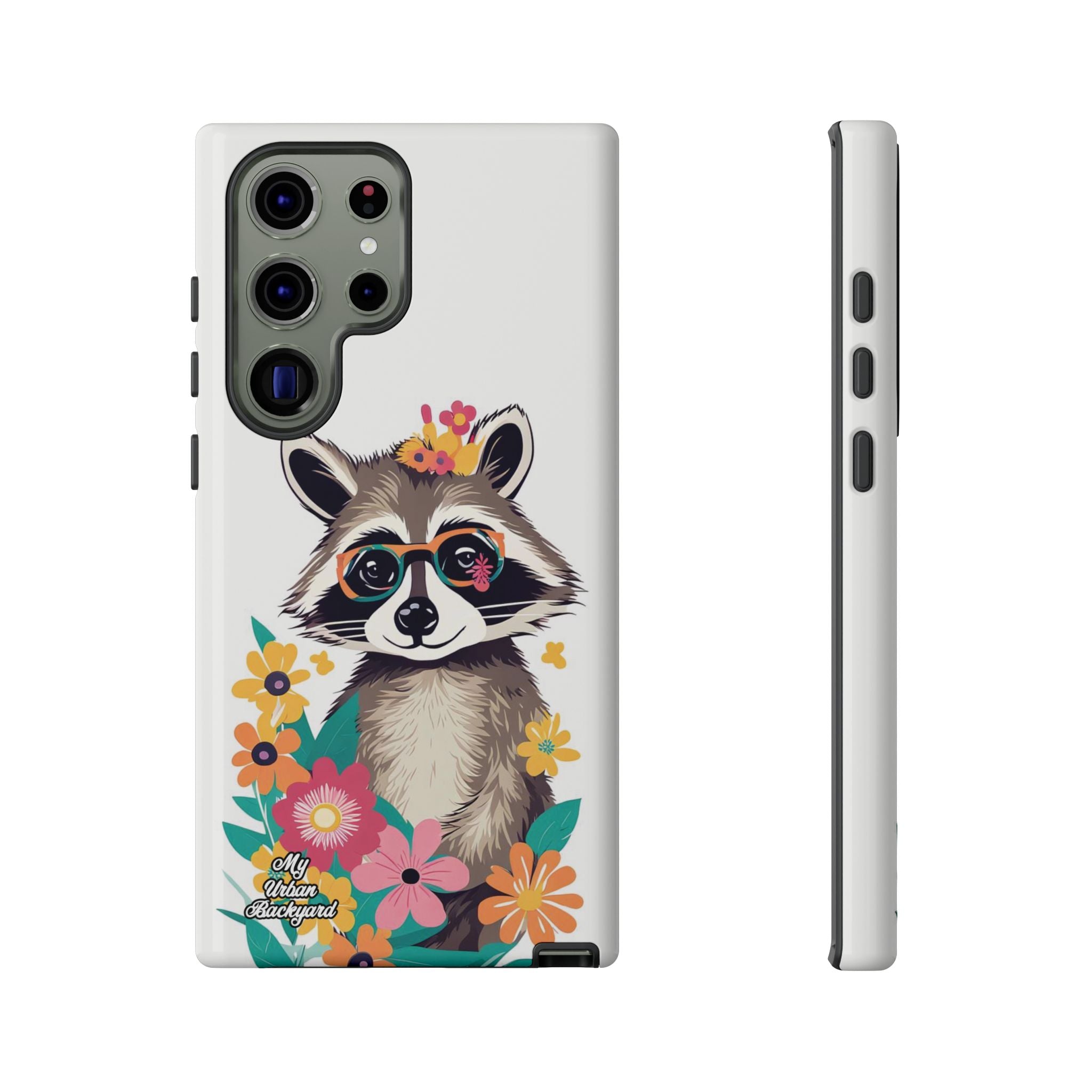 Raccoon with Glasses, Cell Phone Case - Apple, Samsung or Google Pixel