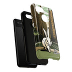 White Rabbit on a City Street, Cell Phone Case - Apple, Samsung, Google Pixel
