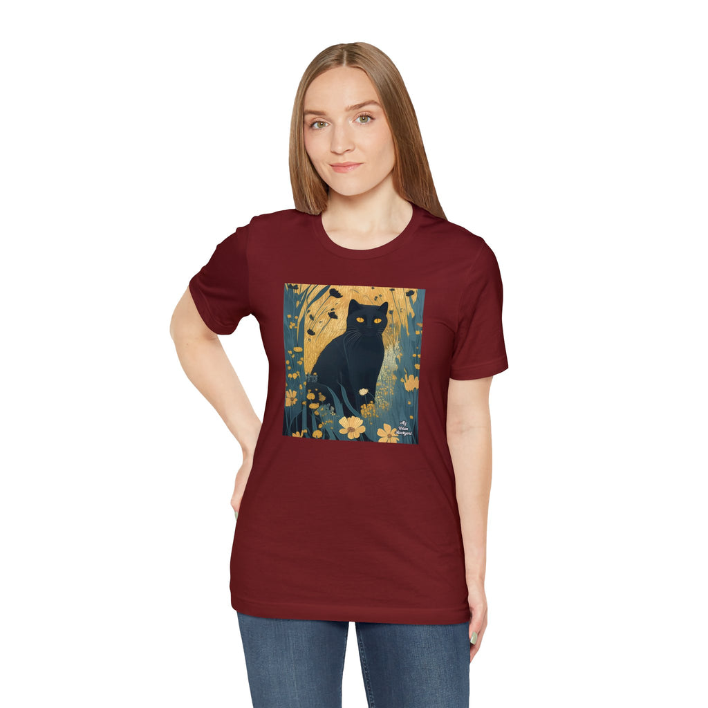 Bella Moonpaw, Cat T-Shirt, Soft 100% Cotton, Short Sleeve, Classic Fit - Unisex