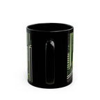 Art Deco Coyote, Ceramic Coffee Mug