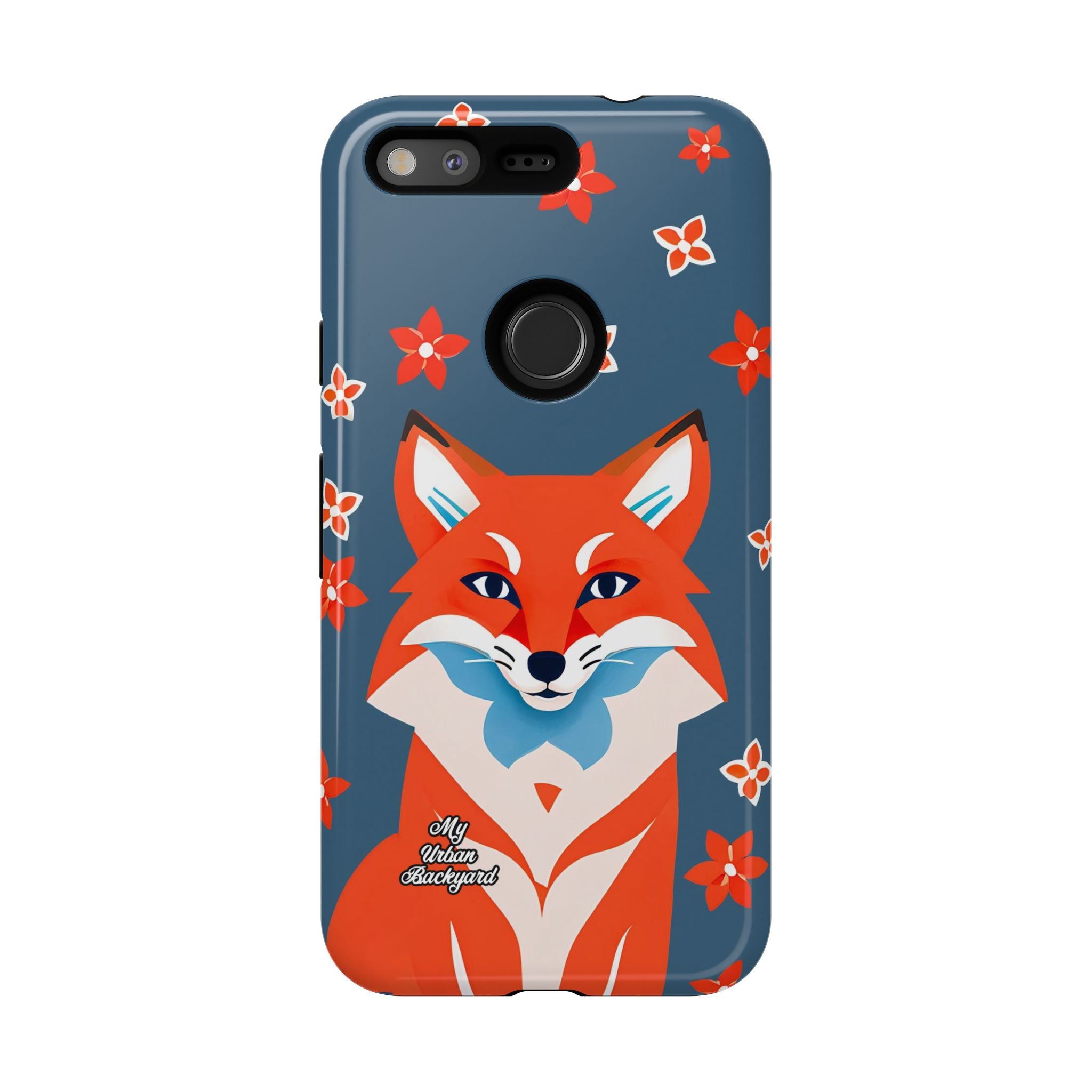 Fox with Flowers, Cell Phone Case - Apple, Samsung, Google Pixel
