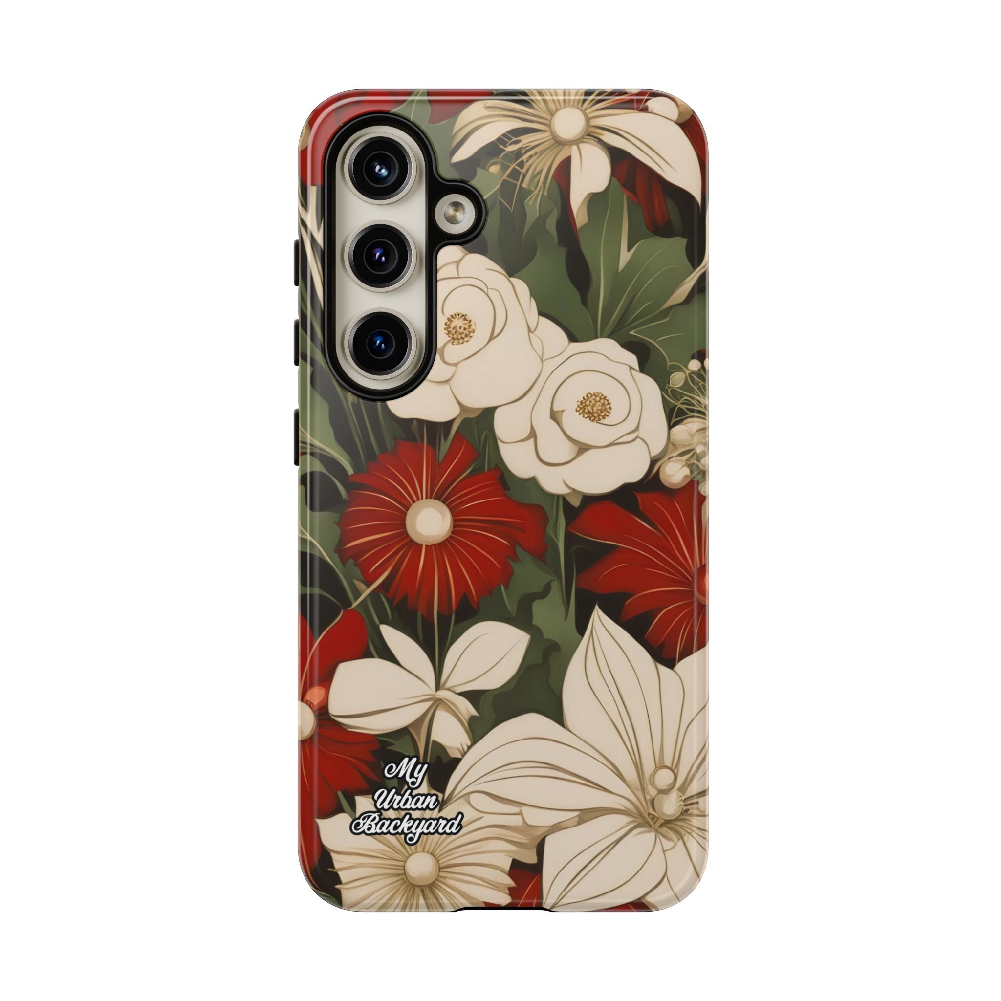 Holiday Flowers, Cell Phone Case - Apple, Samsung, Google Pixel