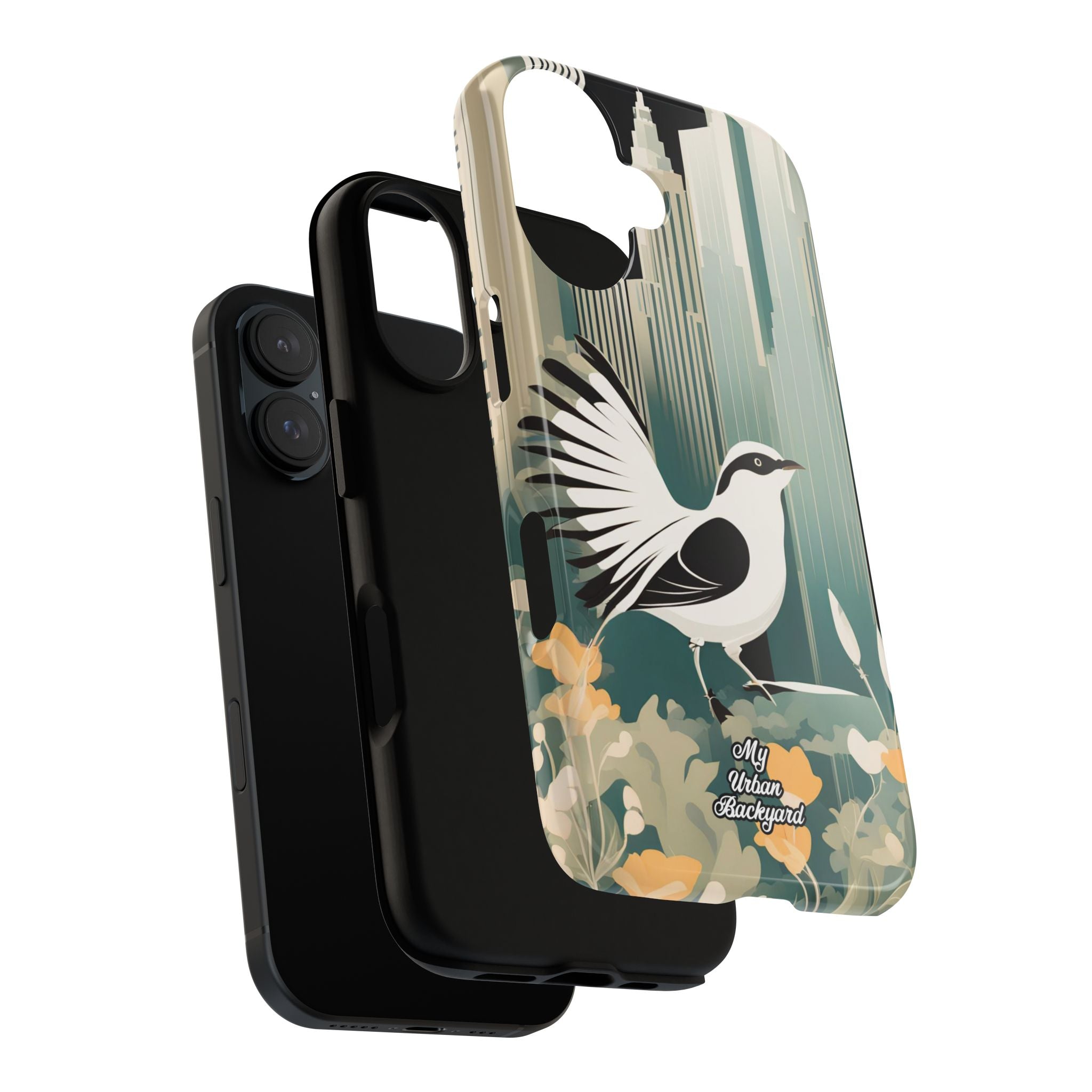 City Bird, Cell Phone Case - Apple iPhone, Samsung Galaxy, Google Pixel