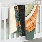 Flying Crow, Sherpa Fleece Blanket for Cozy Warmth, 50"x60"