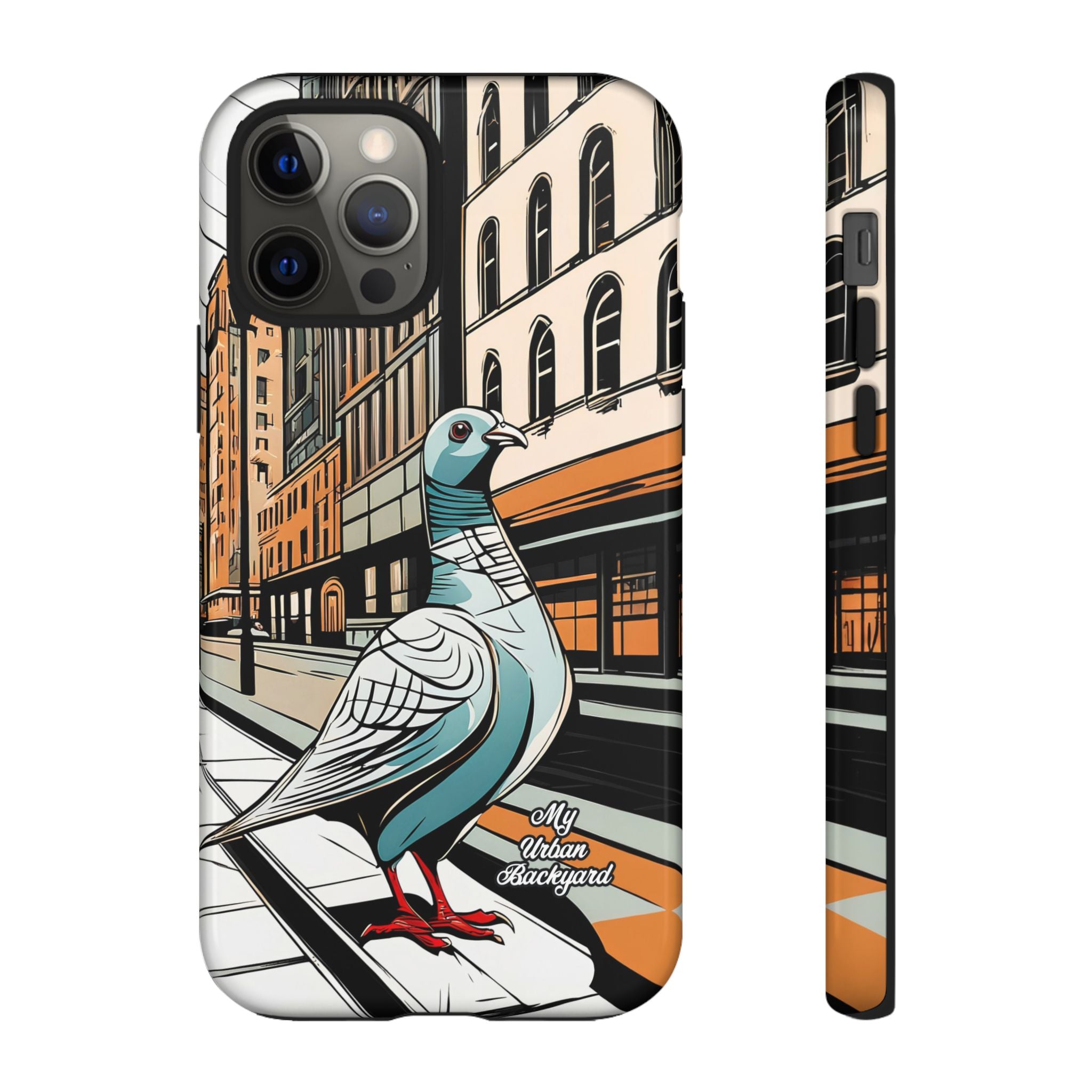 Pigeon on a City Street, Cell Phone Case - Apple, Samsung, Google Pixel