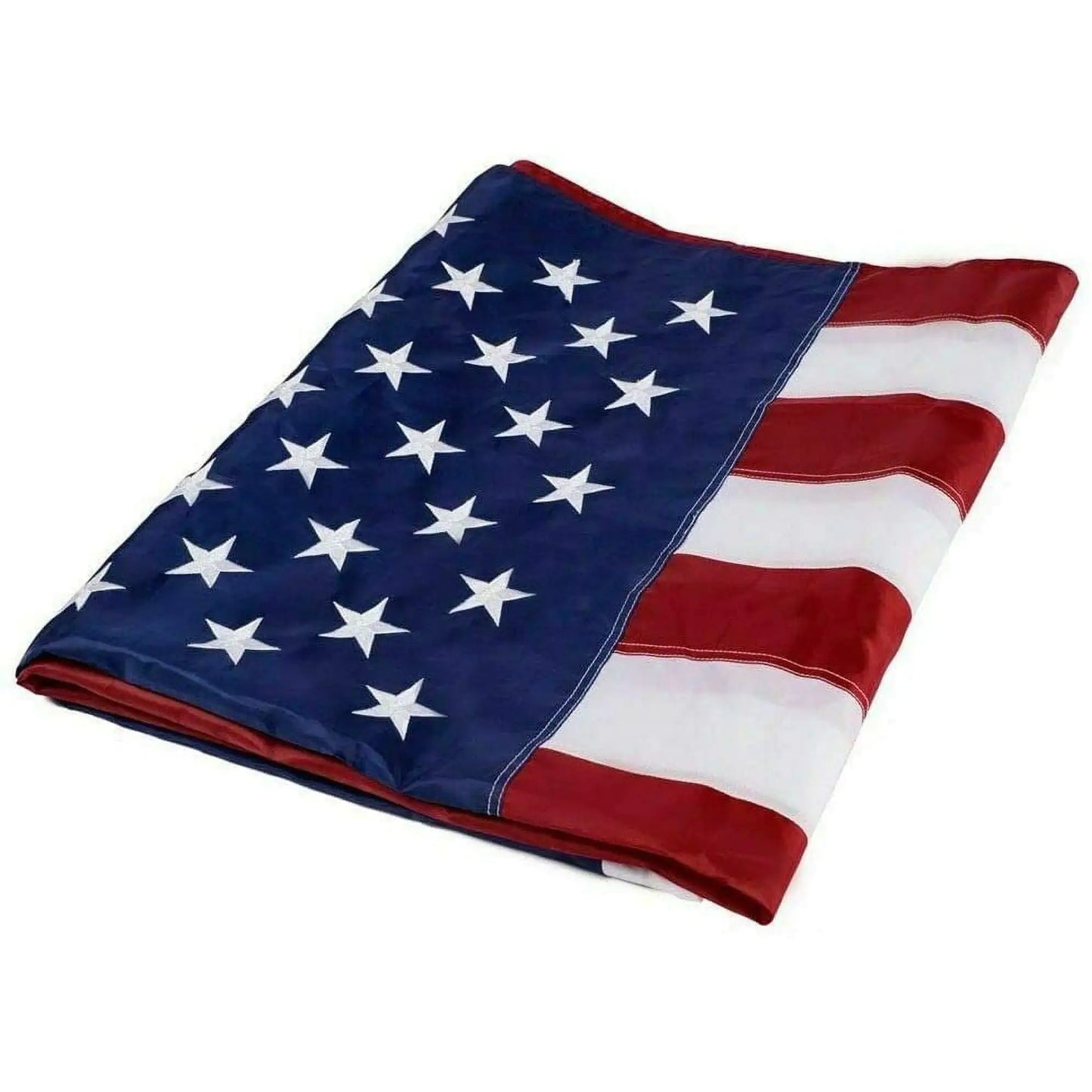 American Flag for Outdoor, Embroidered Stars, Sewn Stripes, Brass Grommets