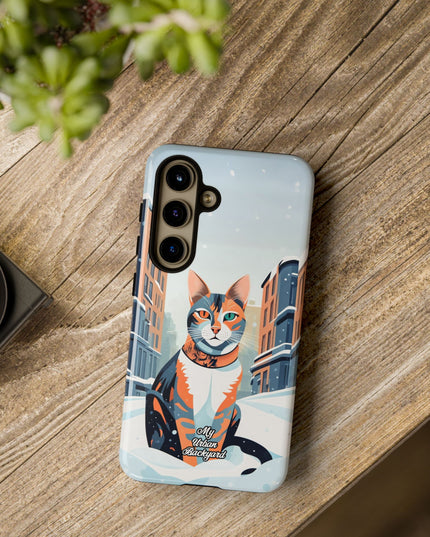 Claws Pawson in the Snow, Cell Phone Case - Apple, Samsung, Google Pixel