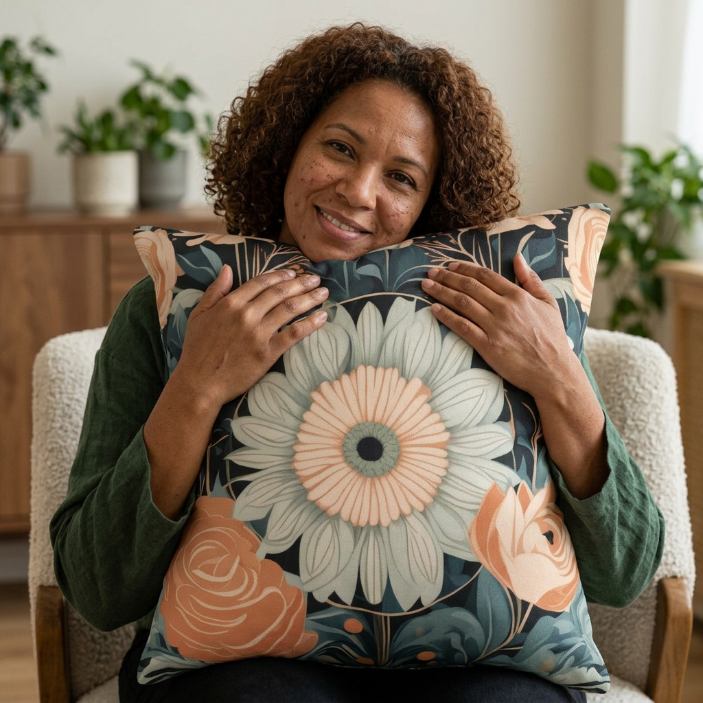 Wildflowers Throw Pillow