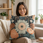 Wildflowers Throw Pillow