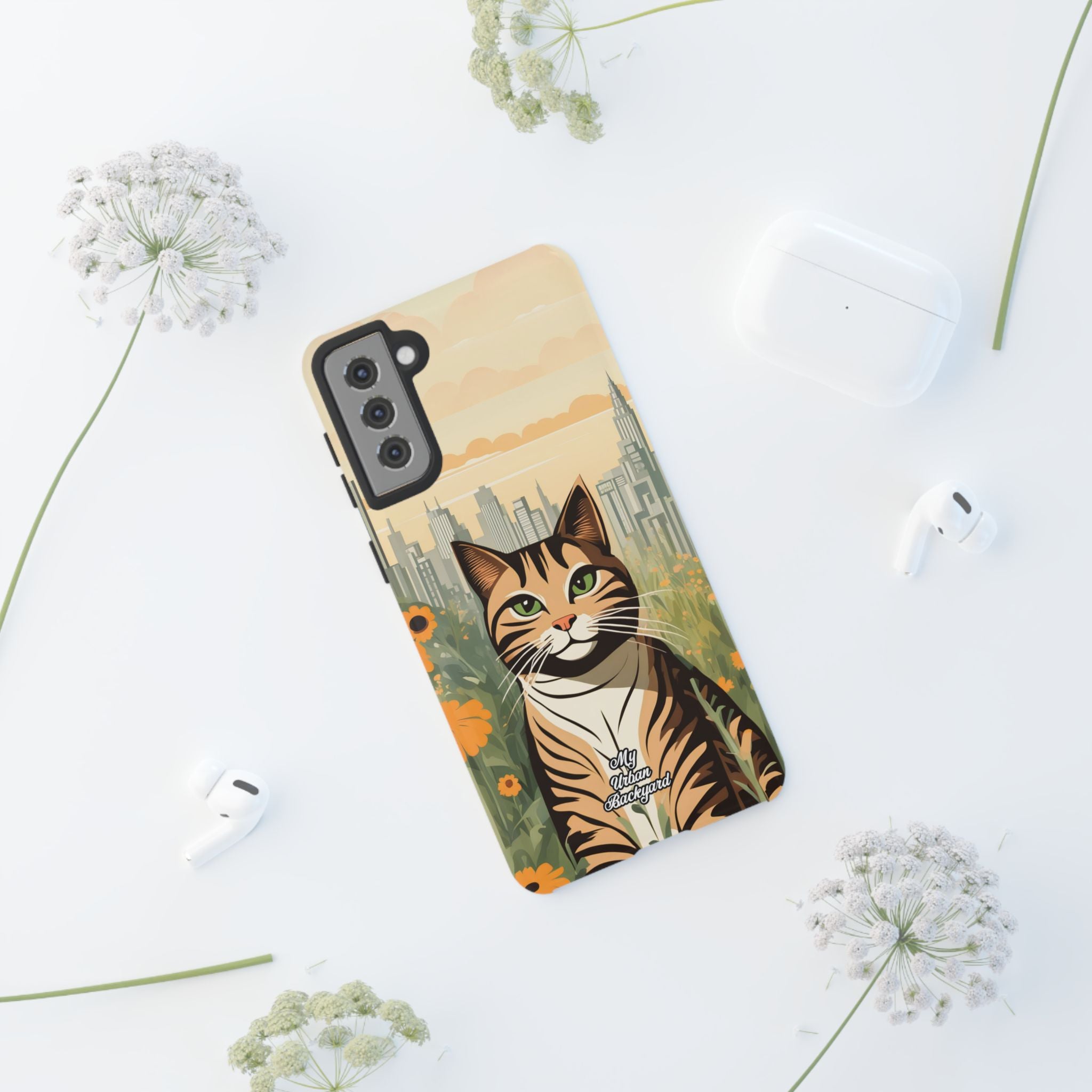 Finn Purrington, Cat Cell Phone Case - Apple, Samsung, Google Pixel