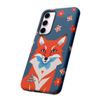 Fox with Flowers, Cell Phone Case - Apple, Samsung, Google Pixel