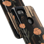 Urban Evening with Flowers, Cell Phone Case