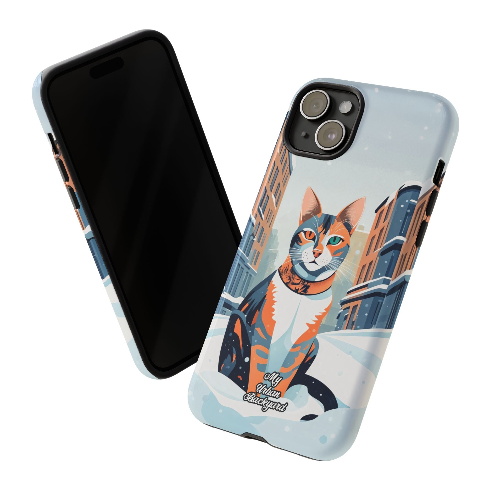 Claws Pawson in the Snow, Cell Phone Case - Apple, Samsung, Google Pixel