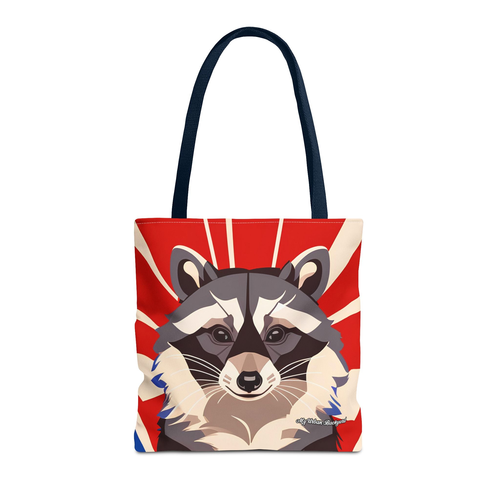 Ziggy Starspaws, Raccoon Tote Bag with Cotton Handles For Everyday Use, 3 Sizes