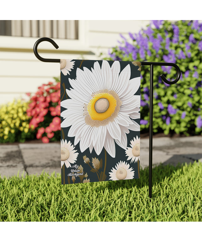 Sun Flower, Garden Flag for Yard, Patio, Porch, or Work, 12"x18" - Flag only