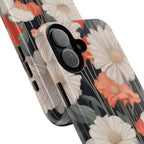 Art Deco Flowers, Cell Phone Case - Apple, Samsung, Google Pixel