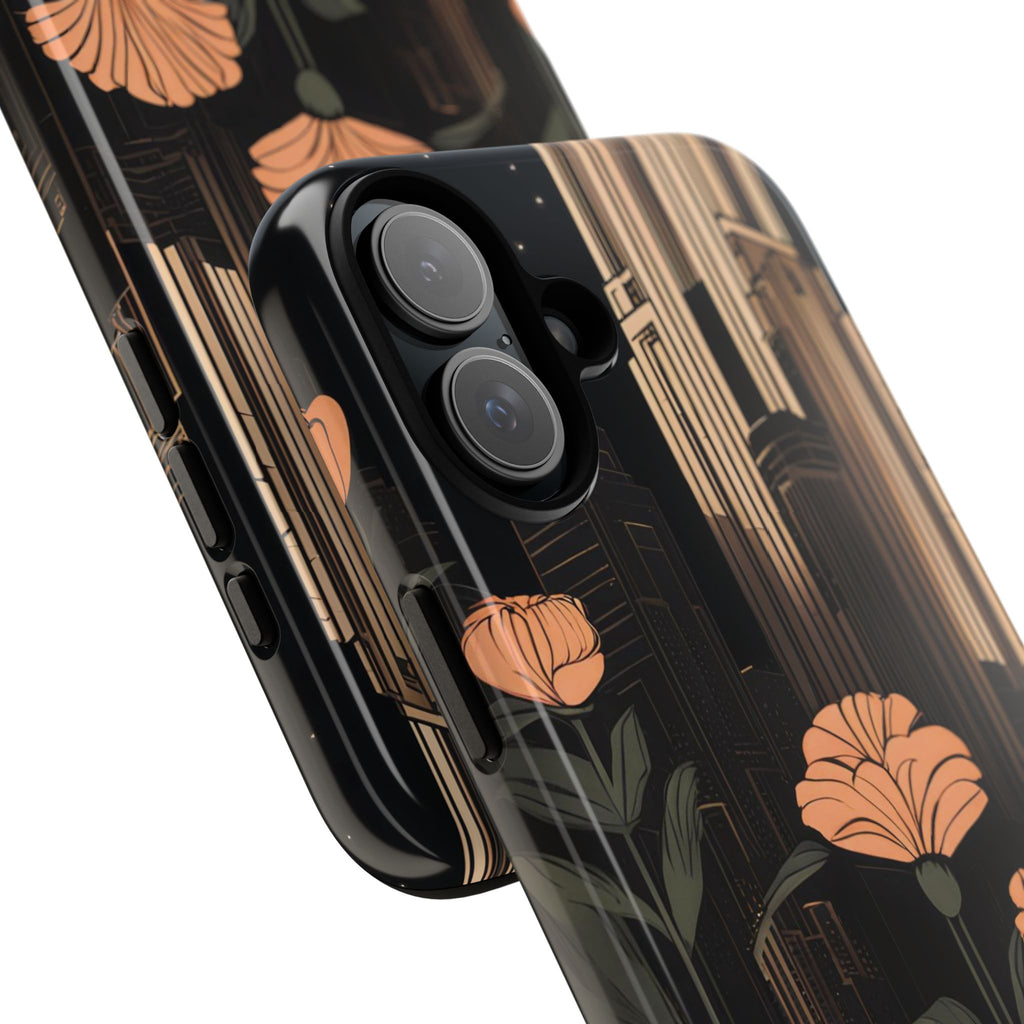 Urban Evening with Flowers, Cell Phone Case - Apple iPhone, Samsung Galaxy, Google Pixel