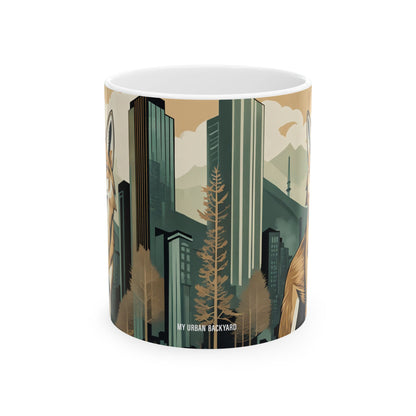 Urban Coyote Ceramic Mug