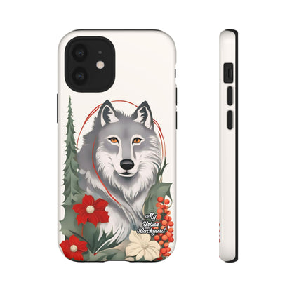 Winter Wolf, Cell Phone Case - Apple, Samsung or Google Pixel