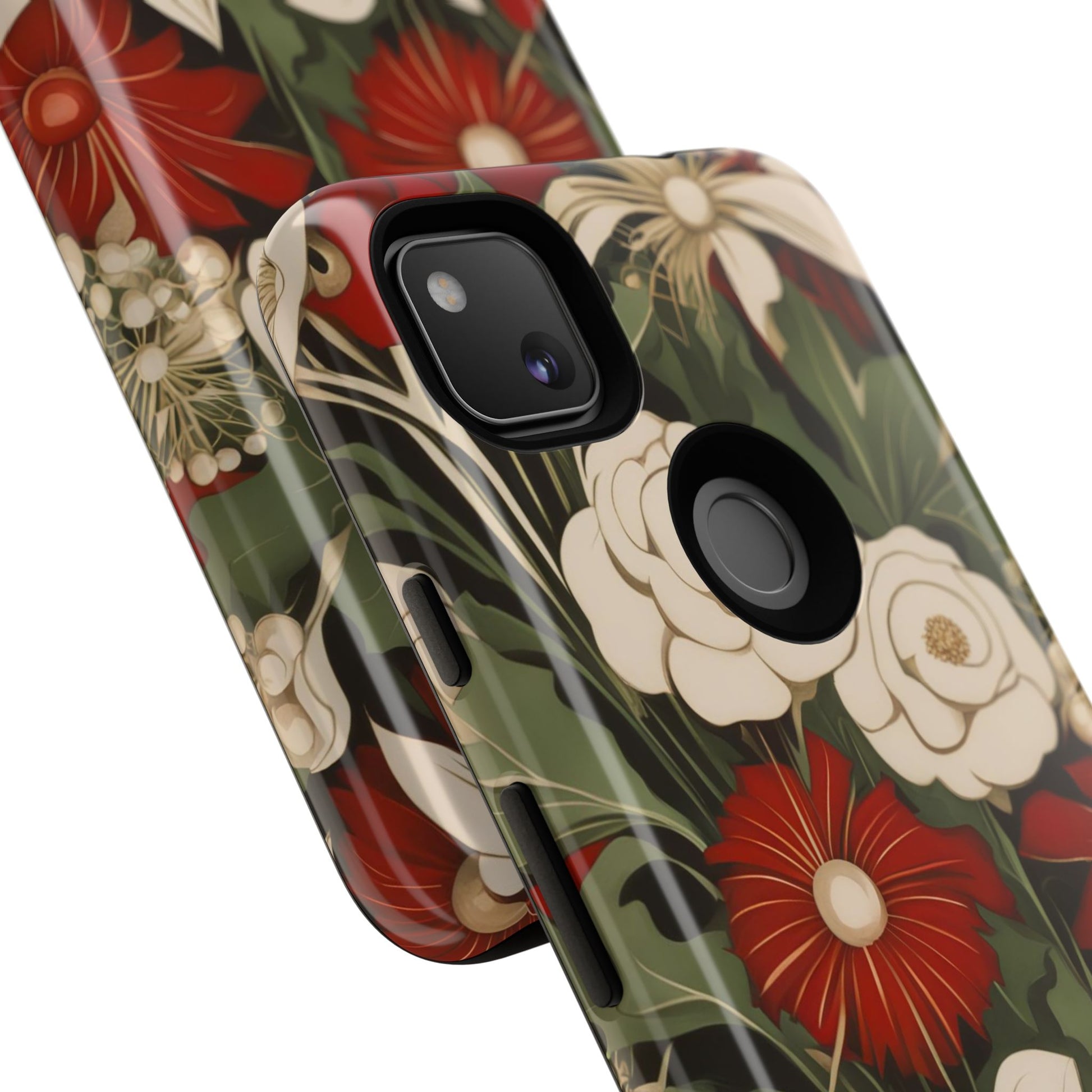 Holiday Flowers, Cell Phone Case - Apple, Samsung, Google Pixel