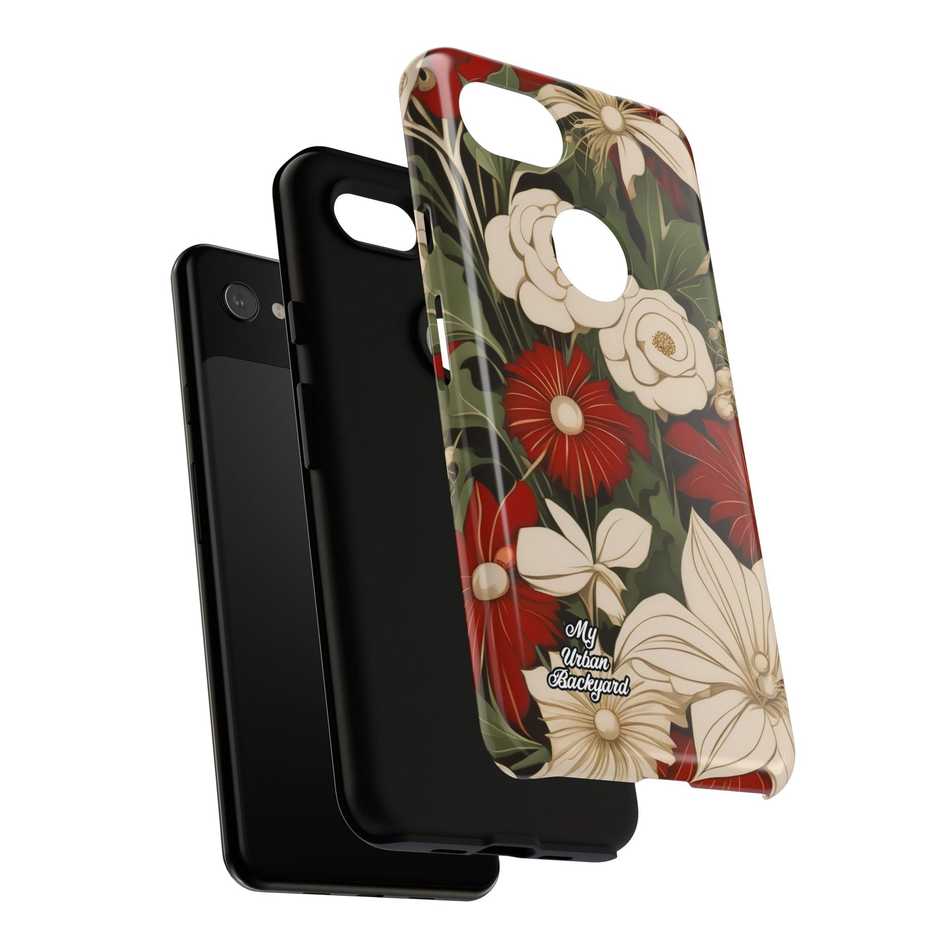 Holiday Flowers, Cell Phone Case - Apple, Samsung, Google Pixel