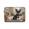 Ricky Barkley, Dog Laptop Sleeve, Cute Laptop Case, Pet Lover Gift, Chihuahua Design Sleeve, 3 Sizes