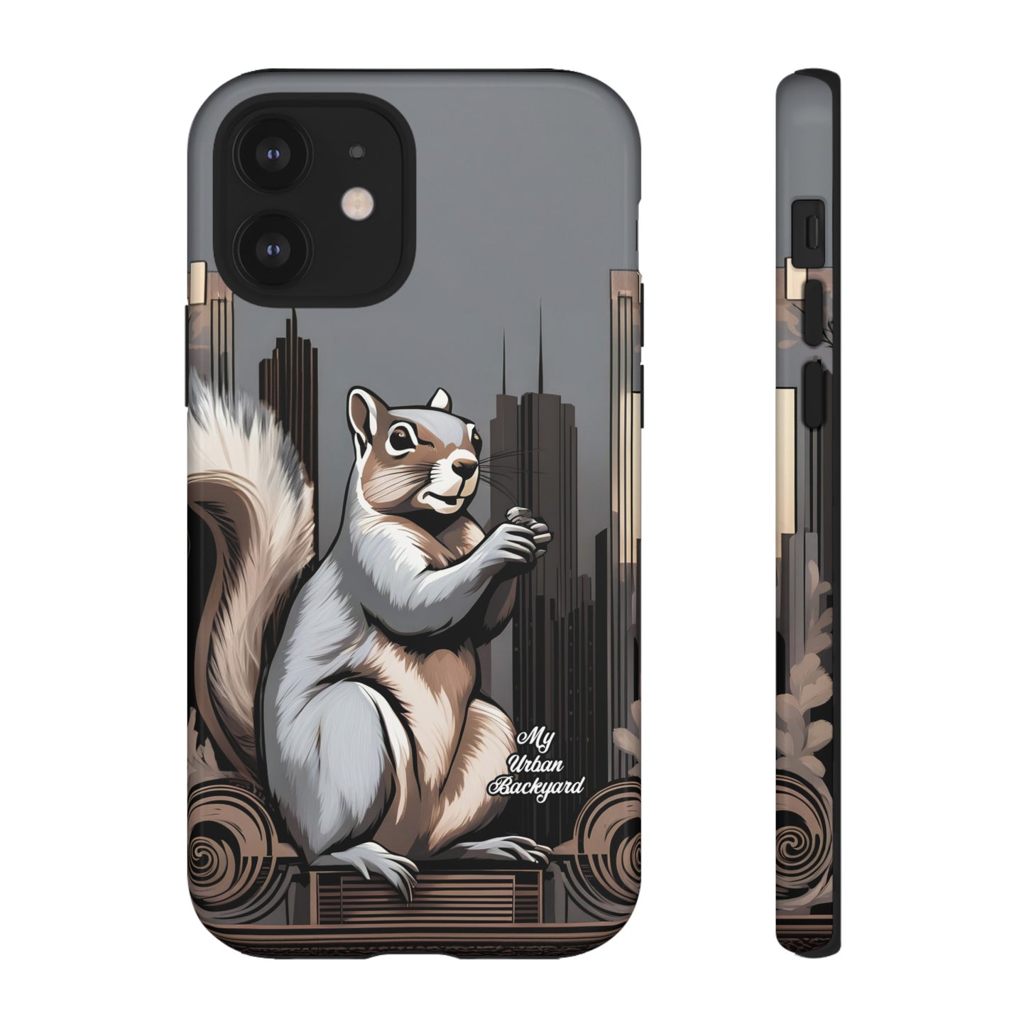 Urban Gray Squirrel, Cell Phone Case - Apple, Samsung, or Google Pixel