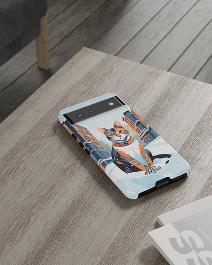 Claws Pawson in the Snow, Cell Phone Case - Apple, Samsung, Google Pixel
