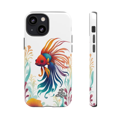 Colorful Betta Fish, Cell Phone Case - Apple, Samsung or Google Pixel