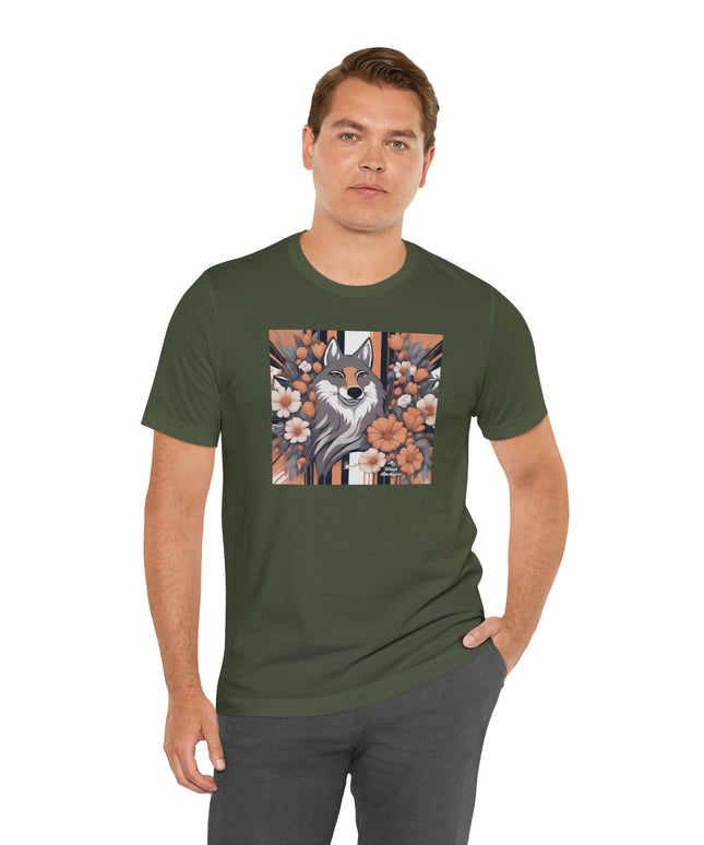 Urban Coyote, Soft 100% Jersey Cotton T-Shirt, Unisex, Short Sleeve, Retail Fit