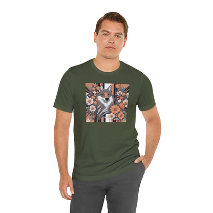Urban Coyote, Soft 100% Jersey Cotton T-Shirt, Unisex, Short Sleeve, Retail Fit
