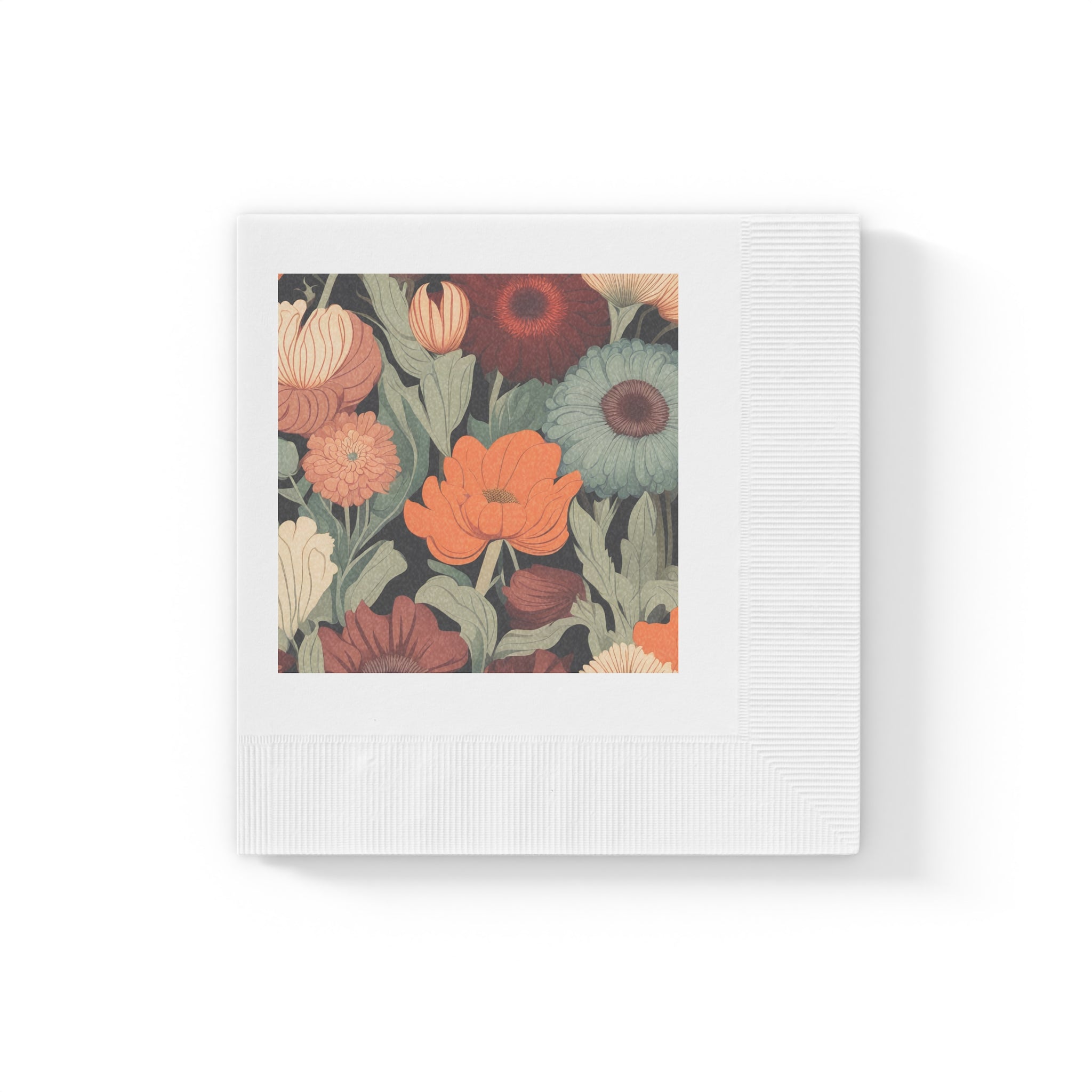 Muted Garden Floral Napkins