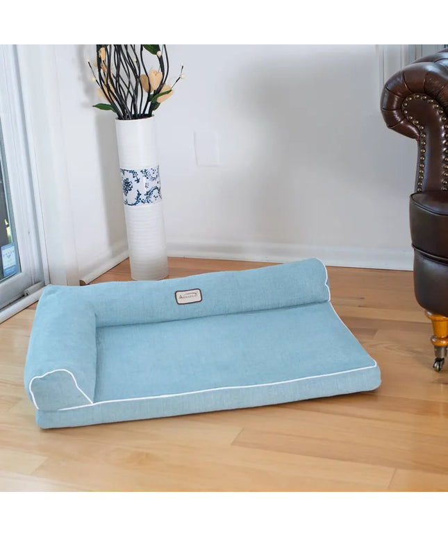 Armarkat Medium Bolstered Pet Bed Poly Fill Dog Cushion