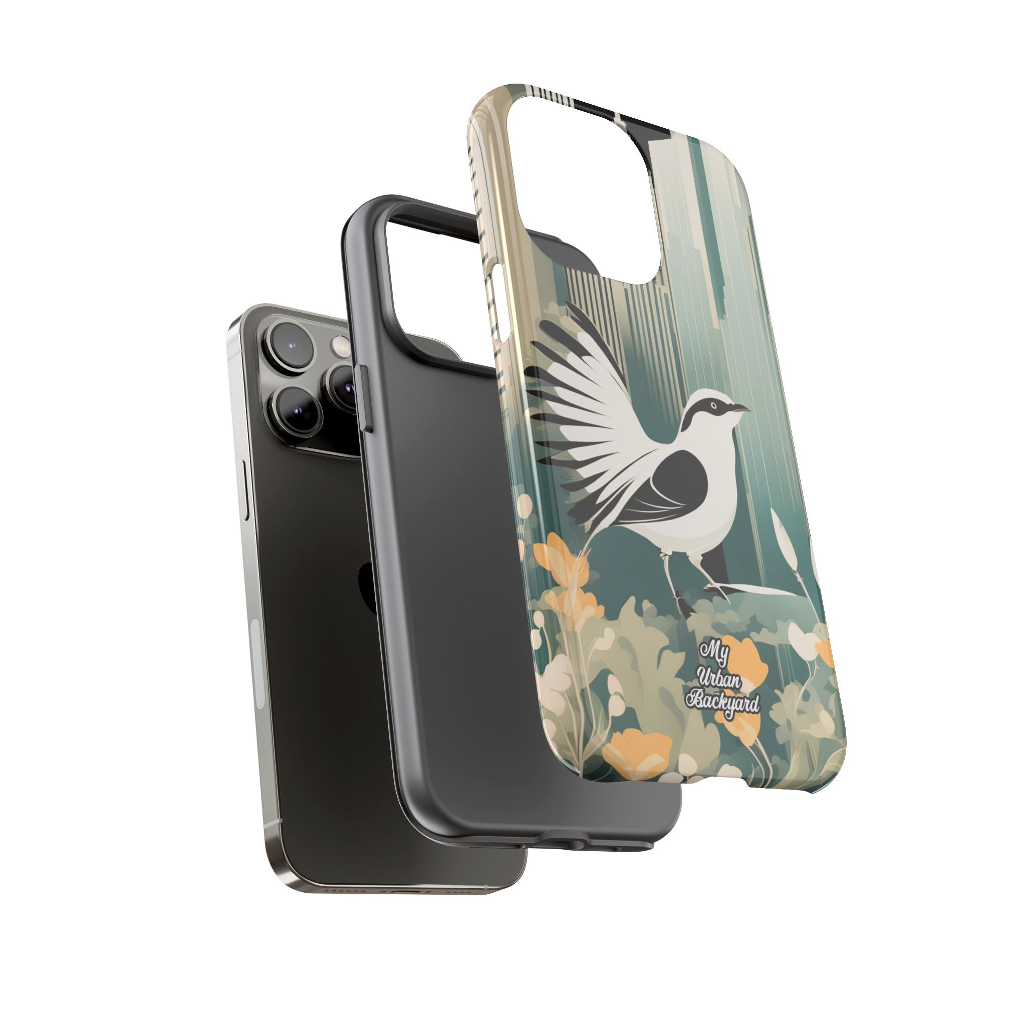 City Bird, Cell Phone Case - Apple iPhone, Samsung Galaxy, Google Pixel