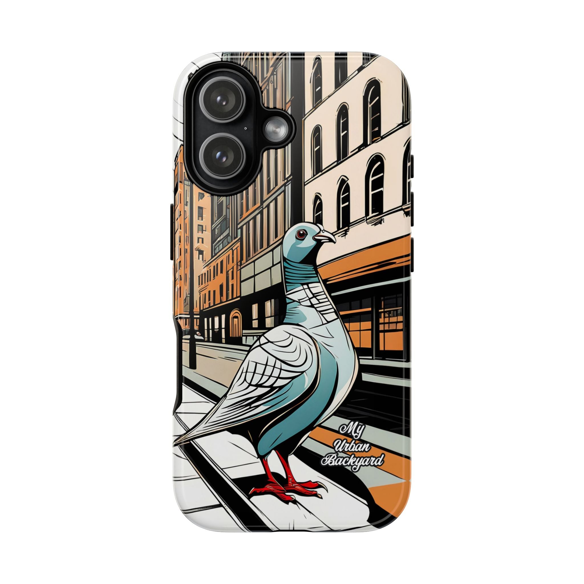 Pigeon on a City Street, Cell Phone Case - Apple, Samsung, Google Pixel