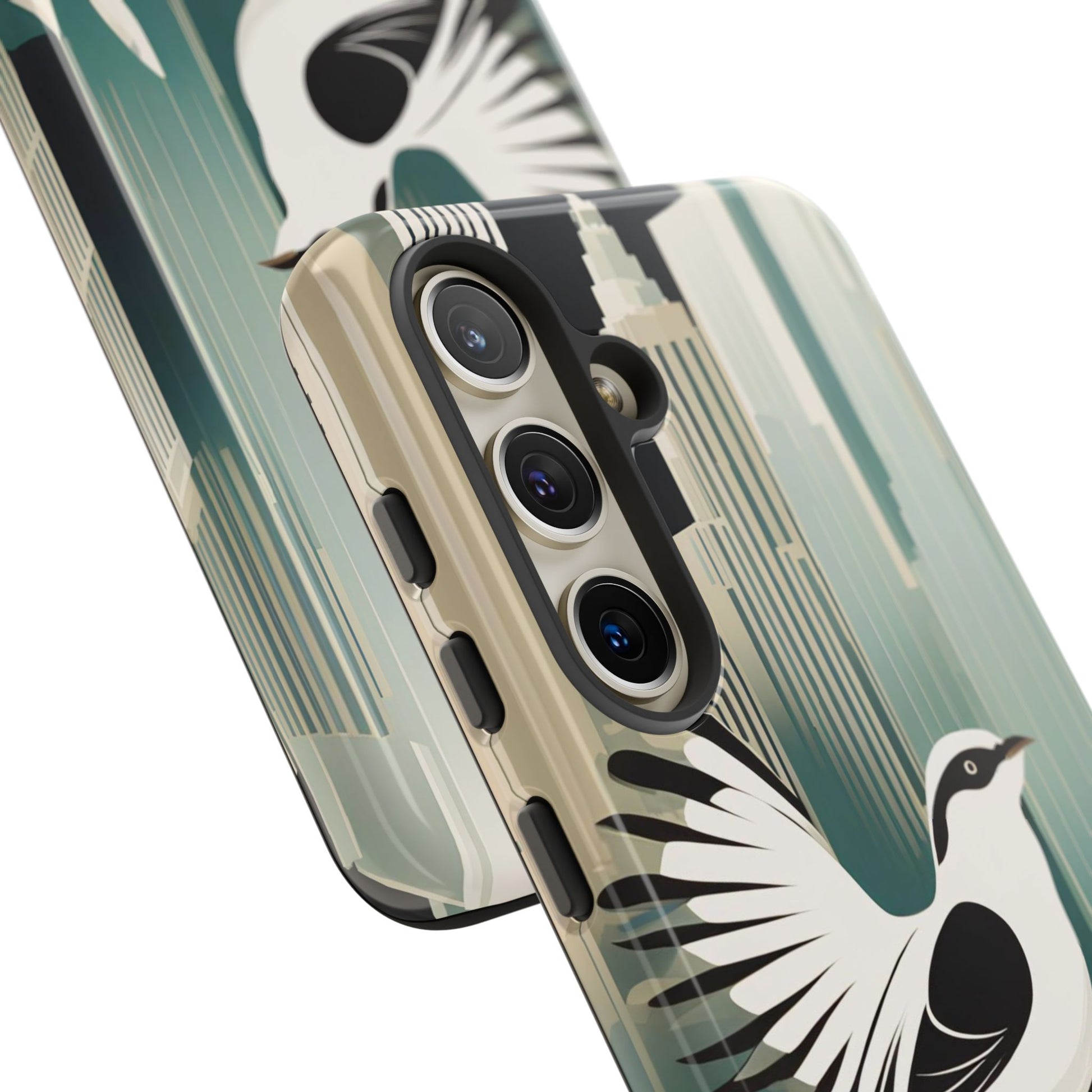 City Bird, Cell Phone Case - Apple iPhone, Samsung Galaxy, Google Pixel