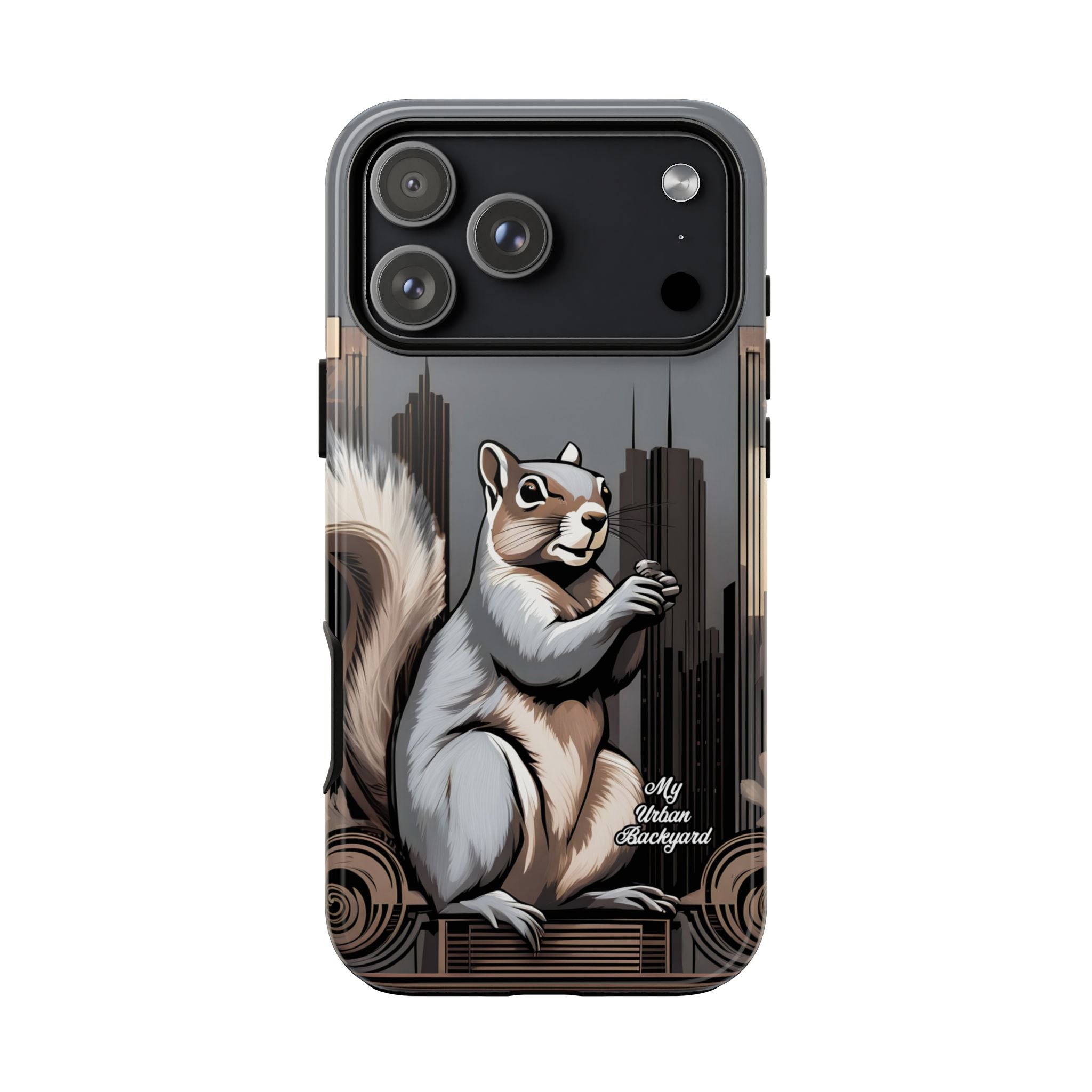 Urban Gray Squirrel, Cell Phone Case - Apple, Samsung, Google Pixel