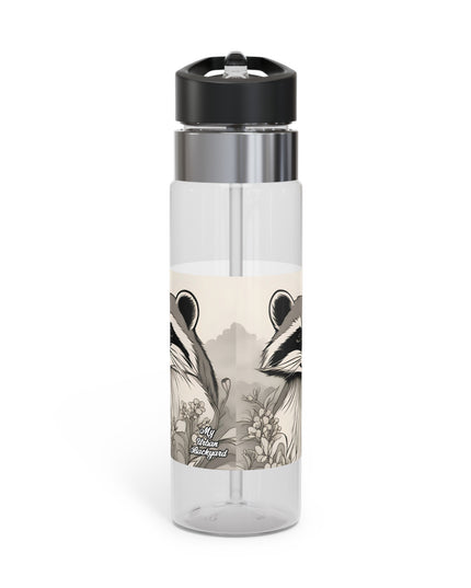 Three Raccoons, 20oz Sport Water Bottle, BPA-Free, Tritan™ plastic