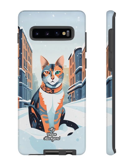 Claws Pawson in the Snow, Cell Phone Case - Apple, Samsung, Google Pixel