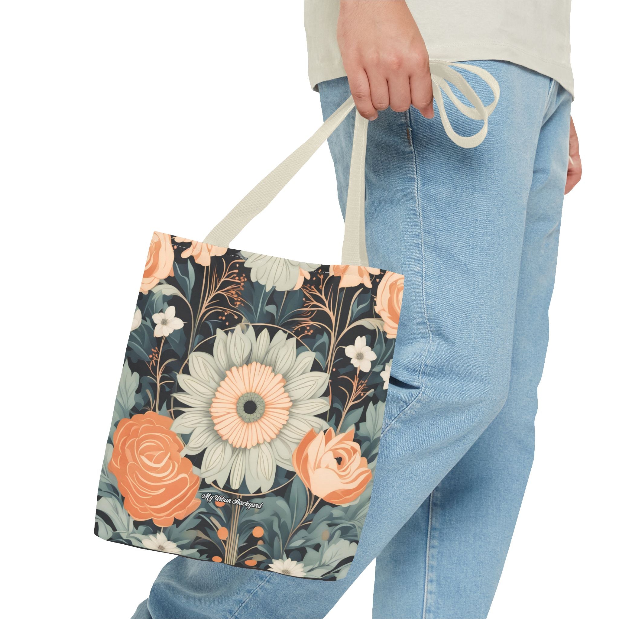 Wildflowers, Tote Bag with Cotton Handles