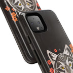 Art Deco Wolf, Cell Phone Case - Apple, Samsung, Google Pixel