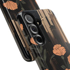 Urban Evening with Flowers, Cell Phone Case